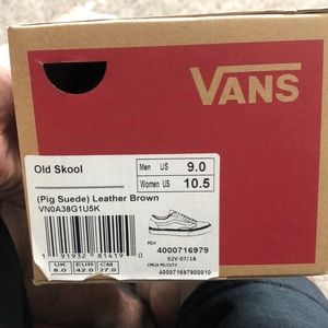 Size 9 vans